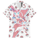 Chemise hawaïenne Sylveon Poke Ball Anime – Maison Otaku