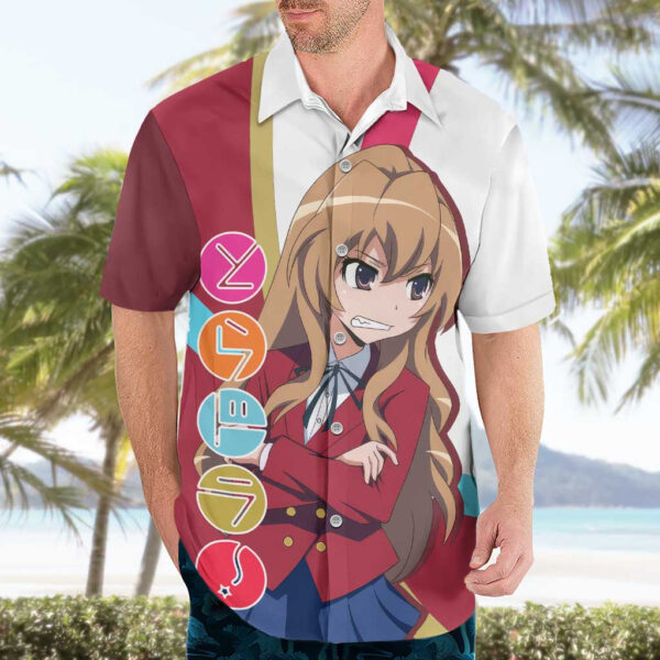 Chemise hawaïenne Taiga Aisaka Toradora Anime - Maison Otaku – Image 3