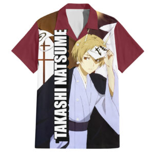 Chemise hawaïenne Takashi Natsume Natsume Yuujinchou - Maison Otaku