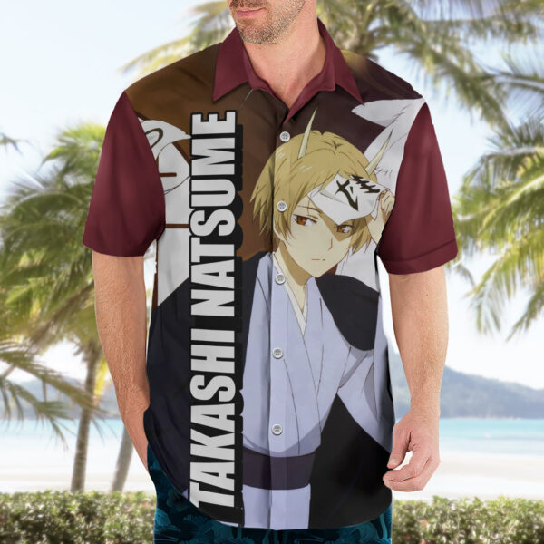 Chemise hawaïenne Takashi Natsume Natsume Yuujinchou - Maison Otaku – Image 3