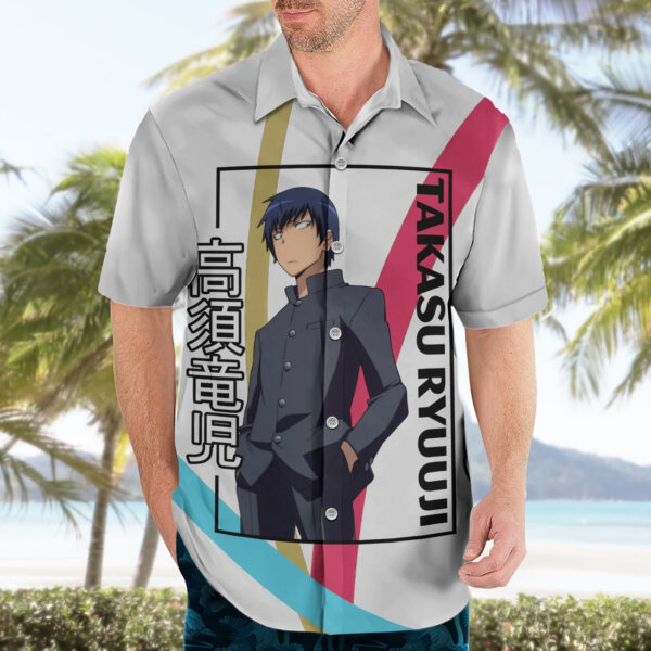 Chemise hawaïenne Takasu Ryuuji Toradora Anime - Maison Otaku – Image 3
