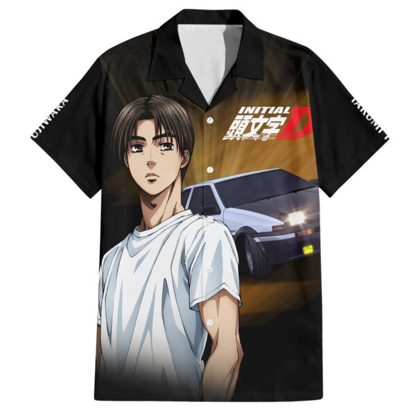 Chemise hawaïenne Takumi Fujiwara - Maison Otaku