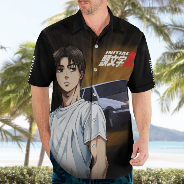 Chemise hawaïenne Takumi Fujiwara - Maison Otaku – Image 3