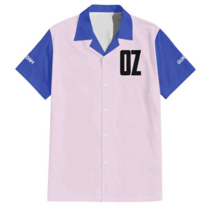Chemise hawaïenne Tallgeese x Zechs Merquise Gundam Wing Anime - Maison Otaku