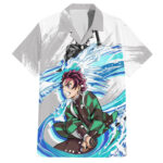 Chemise hawaïenne Tanjiro Demon Slayer – Maison Otaku
