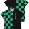 Chemise hawaïenne Tanjiro Mode - Maison Otaku