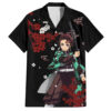 Chemise hawaïenne Tanjiro Kamado Style Japon - Maison Otaku