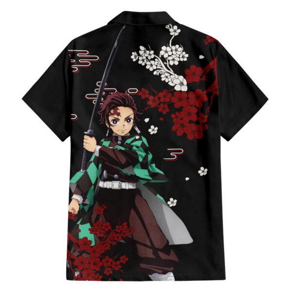 Chemise hawaïenne Tanjiro Kamado Style Japon - Maison Otaku – Image 2