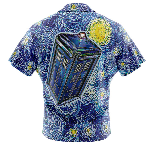 Chemise hawaïenne Tardis Nuit étoilée Doctor Who - Maison Otaku – Image 2
