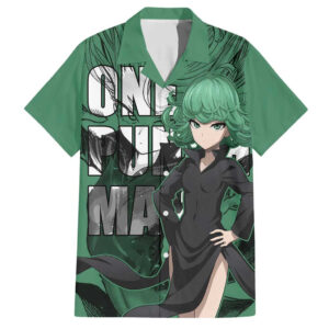 Chemise hawaïenne Tatsumaki One Punch Man Anime - Maison Otaku