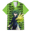 Chemise hawaïenne Tatsumaki One Punch Man Motif Texte Anime - Maison Otaku