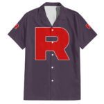 Chemise hawaïenne Team Rocket Poke Anime Japon – Maison Otaku