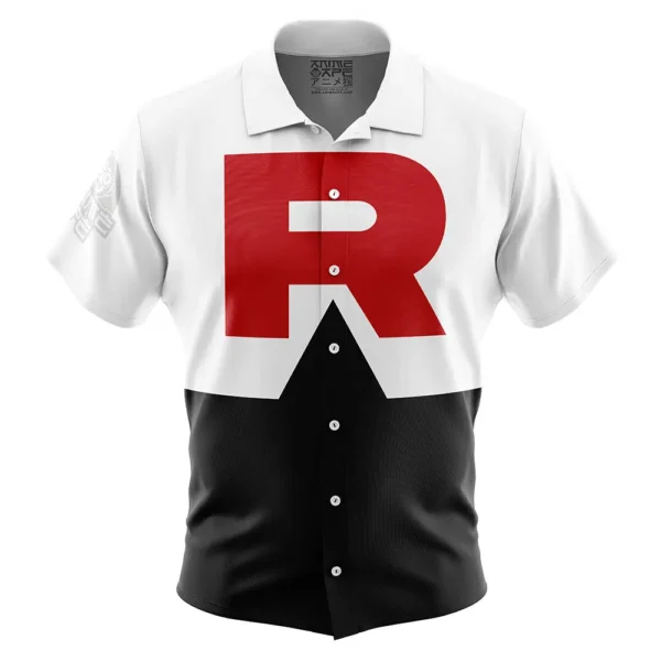 Chemise hawaïenne Team Rocket Pokémon - Maison Otaku