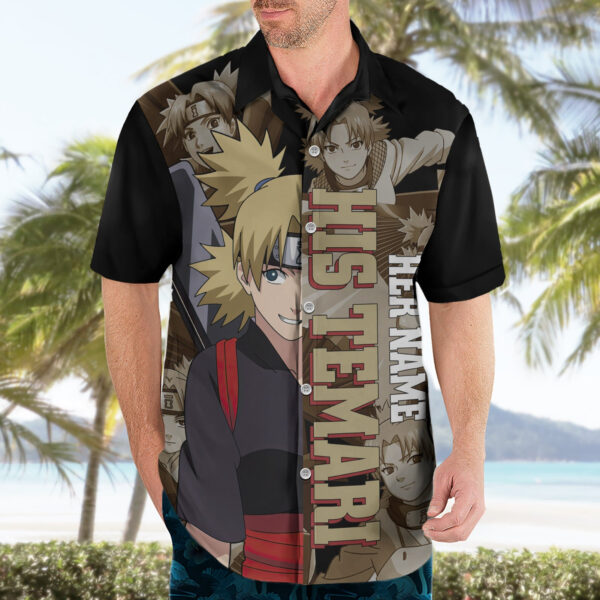 Chemise hawaïenne Temari Naruto - Maison Otaku – Image 3