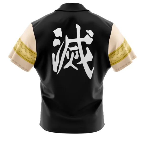Chemise hawaïenne Tengen Uzui Demon Slayer - Maison Otaku – Image 2