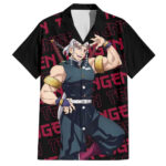 Chemise hawaïenne Tengen Uzui Demon Slayer Anime – Maison Otaku
