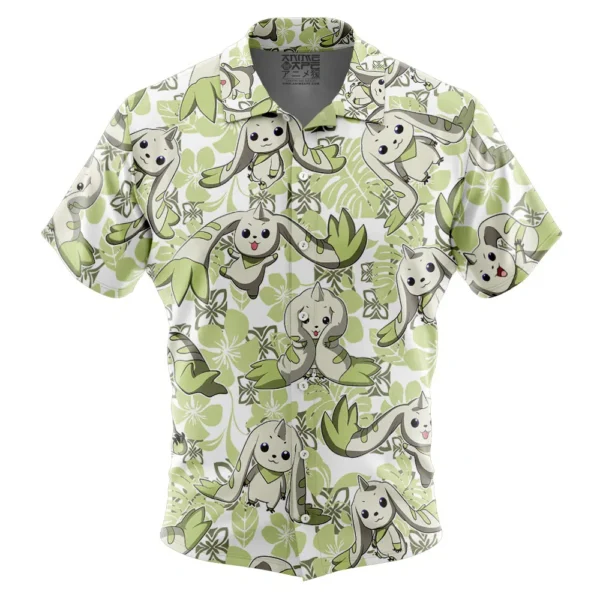 Chemise hawaïenne Terriermon Digimon - Maison Otaku