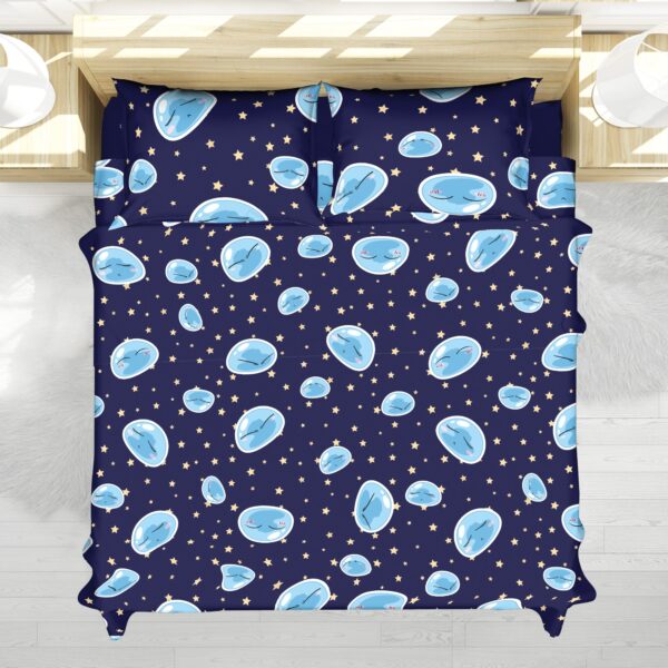 Housse De Couette Moi, quand je me réincarne en Slime Parure de lit Ensemble De Literie