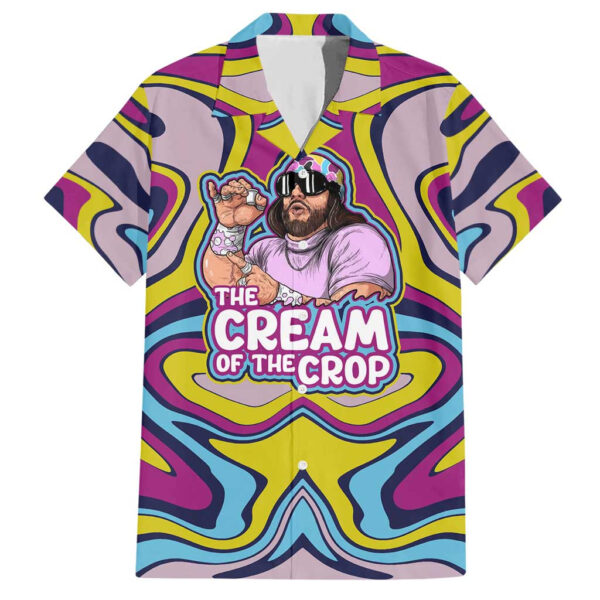 Chemise hawaïenne Randy Savage Trippy Pop Culture - Maison Otaku