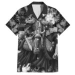 Chemise hawaïenne Chevalier Tête de Mort Berserk Grunge Anime – Maison Otaku