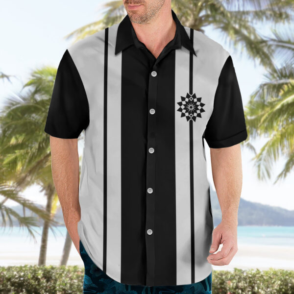 Chemise hawaïenne Troisième Division Gotei 13 Bleach Anime - Maison Otaku – Image 3