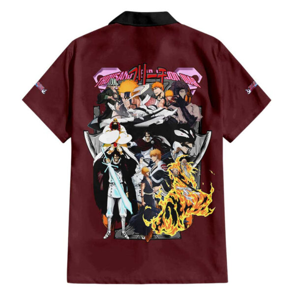 Chemise hawaïenne Arc Guerre du Sang Millénaire Bleach Anime Japon - Maison Otaku – Image 2