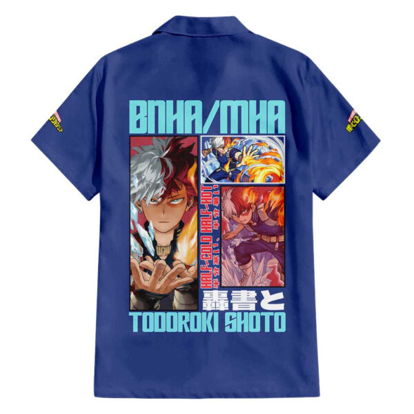 Chemise hawaïenne Todoroki Shoto My Hero Academia Anime - Maison Otaku – Image 2