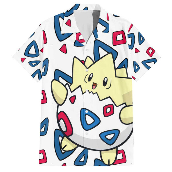 Chemise hawaïenne Togepi Pokémon Anime - Maison Otaku