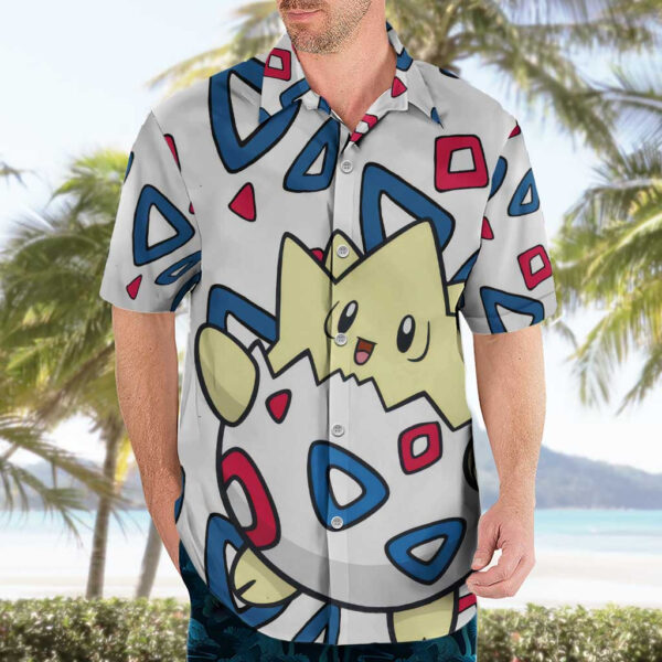 Chemise hawaïenne Togepi Pokémon Anime - Maison Otaku – Image 3