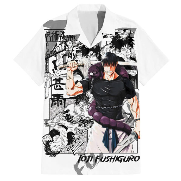 Chemise hawaïenne Toji Fushiguro Jujutsu Kaisen Anime Mix Manga - Maison Otaku