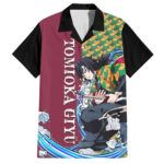 Chemise hawaïenne Tomioka Giy Demon Slayer Anime – Maison Otaku