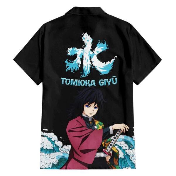 Chemise hawaïenne Tomioka Giy Demon Slayer Anime - Maison Otaku – Image 2