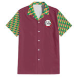 Chemise hawaïenne Tomioka Giyu Demon Slayer Anime – Maison Otaku