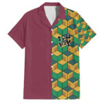 Chemise hawaïenne Tomioka Giyu Haori Demon Slayer Anime – Maison Otaku