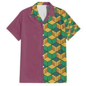 Chemise hawaïenne Tomioka Giyuu - Maison Otaku