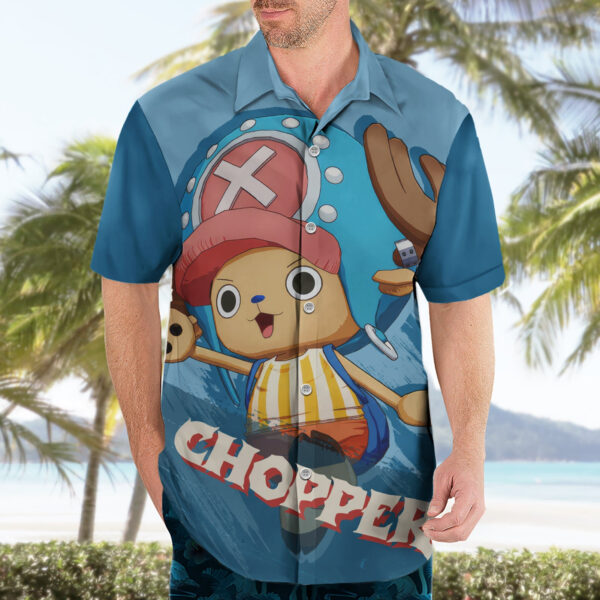 Chemise hawaïenne Tony Tony Chopper - Maison Otaku – Image 3