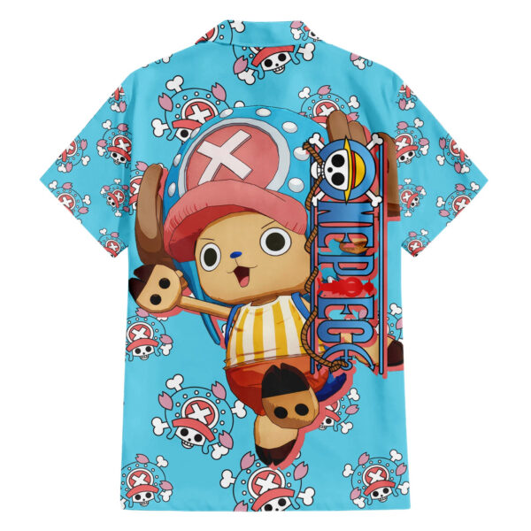 Chemise hawaïenne Tony Tony Chopper Movie Rouge - Maison Otaku – Image 2