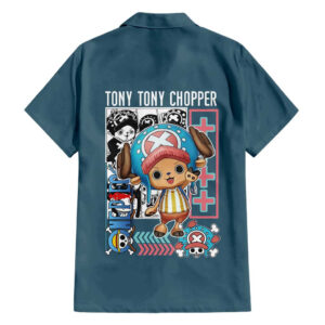 Chemise hawaïenne Tony Tony Chopper One Piece Anime V2 - Maison Otaku