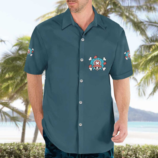 Chemise hawaïenne Tony Tony Chopper One Piece Anime V3 - Maison Otaku – Image 3