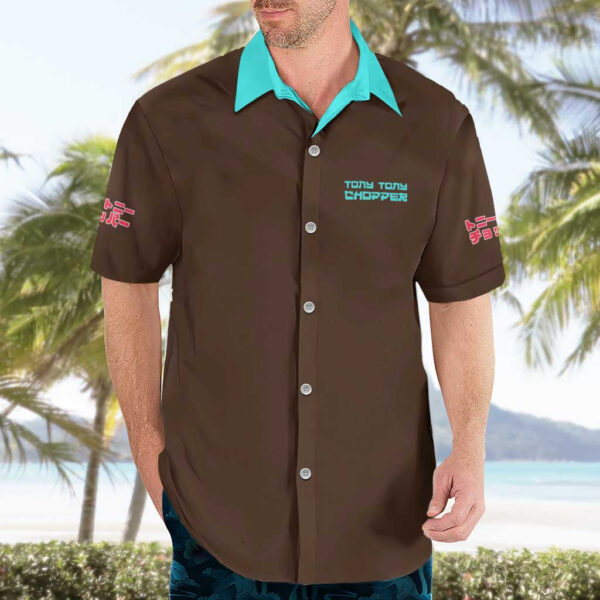 Chemise hawaïenne Tony Tony Chopper One Piece Anime V4 - Maison Otaku – Image 3