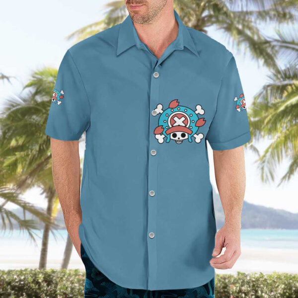 Chemise hawaïenne Tony Tony Chopper Straw Hat One Piece Anime - Maison Otaku – Image 3