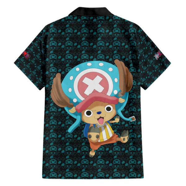 Chemise hawaïenne Tony Tony Chopper Straw Hat Team One Piece Anime - Maison Otaku – Image 2