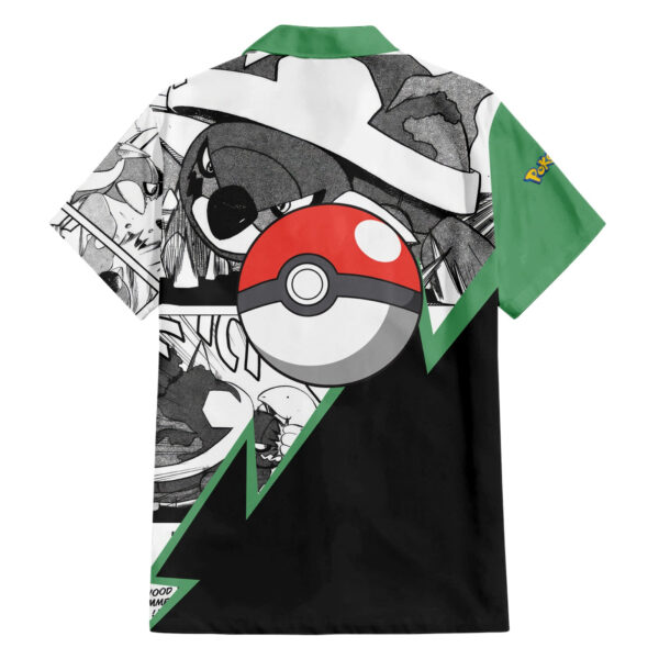 Chemise hawaïenne Torterra Anime - Maison Otaku – Image 2