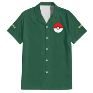 Chemise hawaïenne Torterra Pokémon Anime - Maison Otaku
