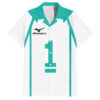 Chemise hawaïenne Toru Oikawa Aoba Johsai - Maison Otaku