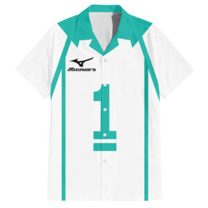 Chemise hawaïenne Toru Oikawa Aoba Johsai - Maison Otaku