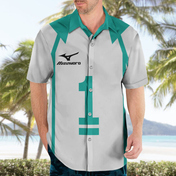 Chemise hawaïenne Toru Oikawa Aoba Johsai - Maison Otaku – Image 3