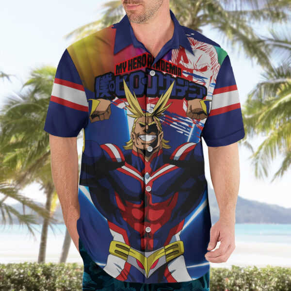 Chemise hawaïenne Toshinori Yagi My Hero Academia Anime - Maison Otaku – Image 3