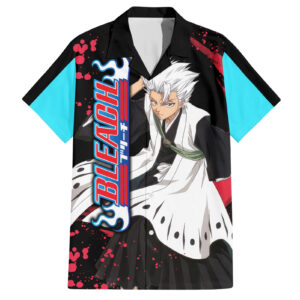 Chemise hawaïenne Toshiro Hitsugaya Bleach - Maison Otaku