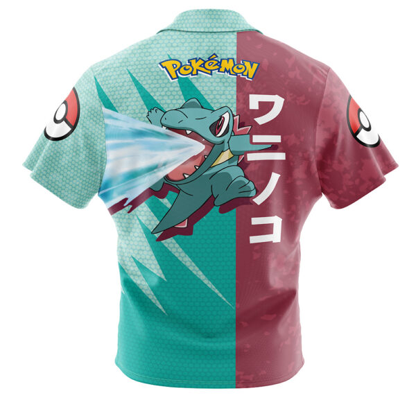 Chemise hawaïenne Totodile Attaque Pokémon - Maison Otaku – Image 2